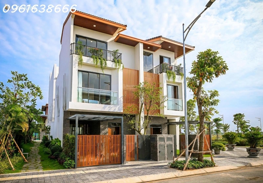 Bán nhà phố 2 mặt tiền tại LA Home Long An 4 tỷ 662 triệu ( giá chủ đầu tư ) 90m2 x 3 tầng