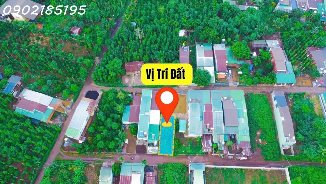 LÔ ĐẤT SỔ ĐỎ THỔ CƯ – PHƯỜNG TÂN LỢI – BUÔN MA THUỘT CÁCH TRƯỜNG ĐẠI HỌC Y DƯỢC BUÔN MA THUỘT 4 km